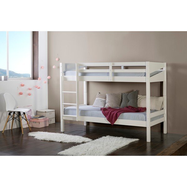 Balta divstāvu gulta Marckeric Torino, 202 x 98 cm-image-1