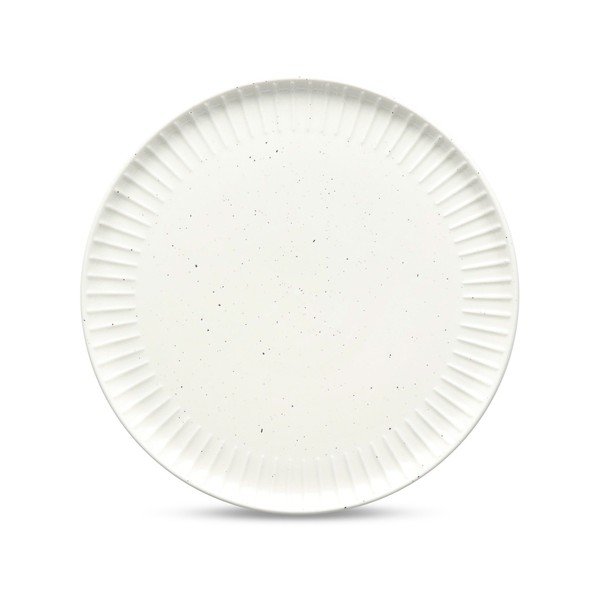 Balts deserta šķīvis ø 21 cm Ora Gloss – Salt&Pepper