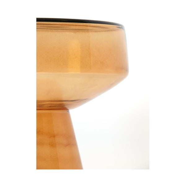 Stikla apaļš sānu galdiņš ø 37 cm Dakwa – Light & Living-image-2