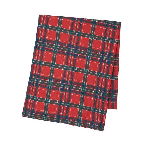 Kokvilnas galdauts ar Ziemassvētku motīvu 178x137 cm Christmas Tartan Check – Catherine Lansfield