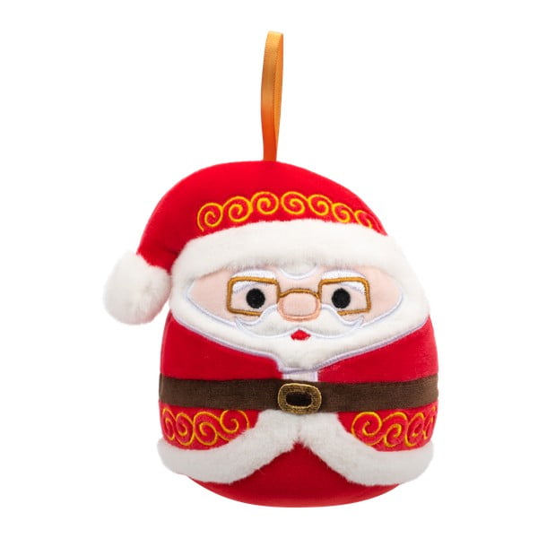 Tekstila Ziemassvētku eglītes rotājums ø 10 cm Santa Nick – SQUISHMALLOWS