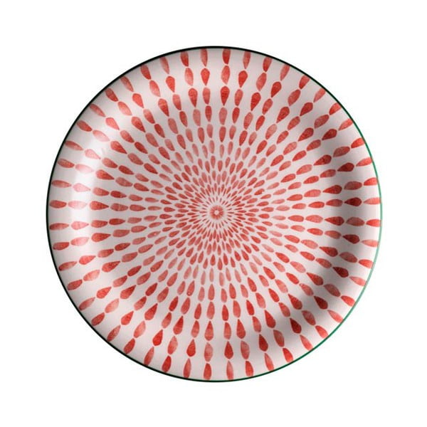 Sarkana dolomīta plāksne Brandani Ginger, ⌀ 27 cm