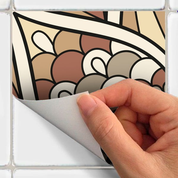 24 sienas uzlīmju komplekts Piura, 10 x 10 cm-image-3