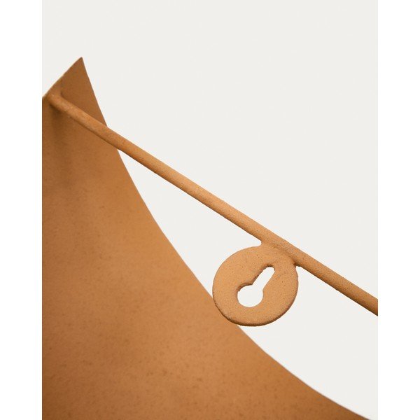 Terakotas oranža sienas lampa ar vadu Nibla – Kave Home-image-3