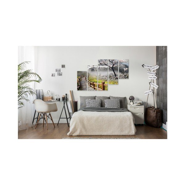 Daudzdaļīga glezna Styler Pomost, 100 x 150 cm-image-1