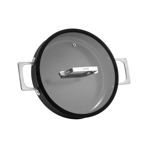 Panna ar vāku/ar keramikas pārklājumu ø 28 cm Meda 4.0 – FABINI-image-3
