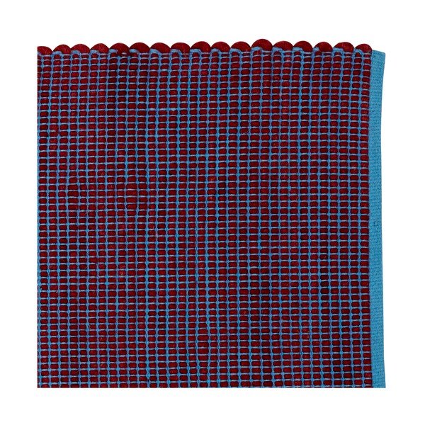 Violeti zils paklājs no vilnas un kokvilnas Hübsch Lexa, 80 x 200 cm-image-2