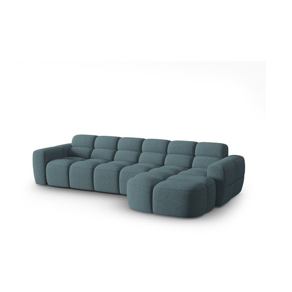 Zils stūra dīvāns Lisa – Micadoni Home-image-3