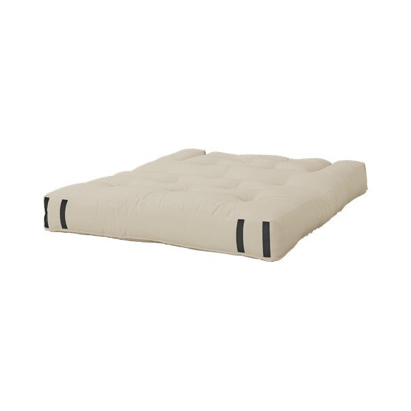 Bēšs izvelkamais dīvāns 140 cm Hippo – Karup Design-image-1