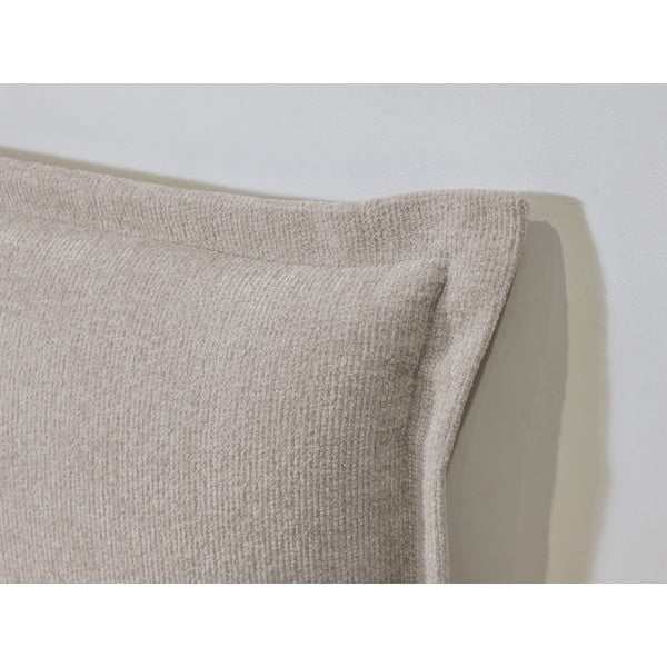 Gaiši pelēka/dabīga toņa divvietīga gulta ar redelēm 160x200 cm Charlie – Bobochic Paris-image-3