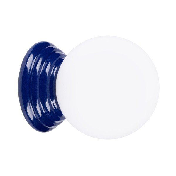 Zila keramikas sienas lampa ø 12 cm Farsa – Sollux