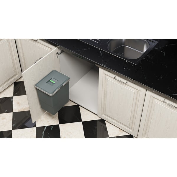 Iebūvēta plastmasas atkritumu tvertne 24 l Easy – Elletipi-image-4