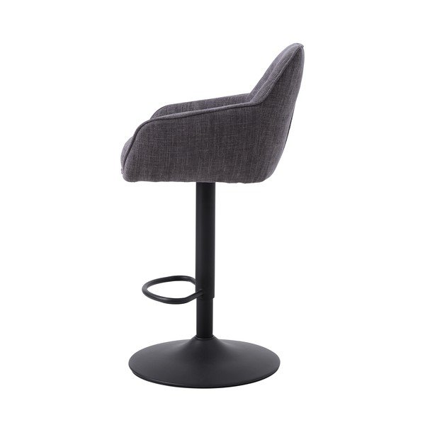 Pelēki bāra krēsli (2 gab.) (sēdekļa augstums 69 cm) Avola – Unique Furniture-image-2