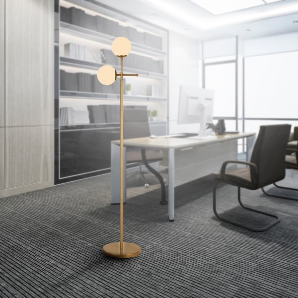 Stāvlampa zelta krāsā Squid Lighting Kruva, augstums 174 cm-image-3
