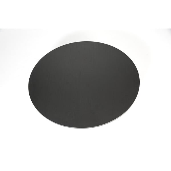 Melns žurnālgaldiņš Teulat Cep, ø 110 cm-image-2