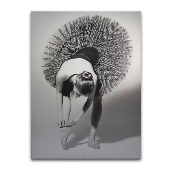Attēls Styler Canvas Glam Ballerina, 60 x 80 cm
