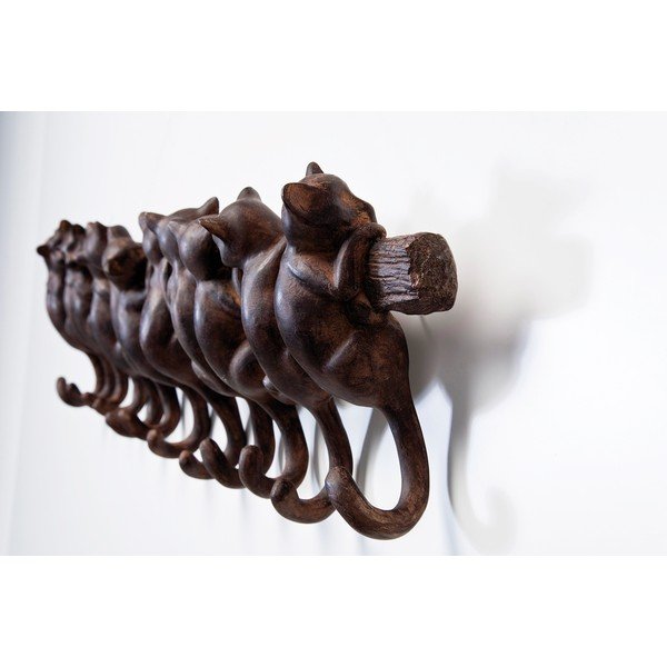 Brūns sienas pakaramais Kare Design Cats-image-3