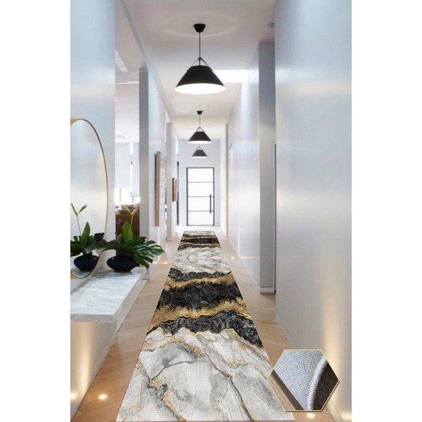 Paklājs Rizzoli Gold, 80 x 200 cm-image-1