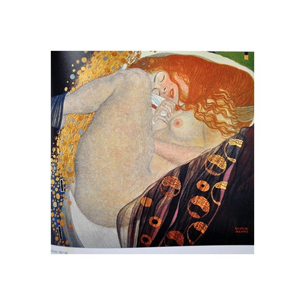 Gustavs Klimts - Danae, 80x80 cm