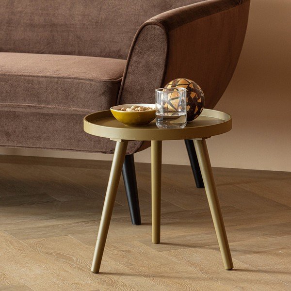 Apaļš sānu galdiņš ø 41 cm Sasha – WOOOD-image-4