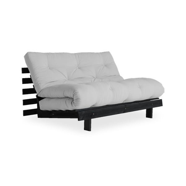 Izlaižams dīvāns Karup Design Roots Black Light Grey