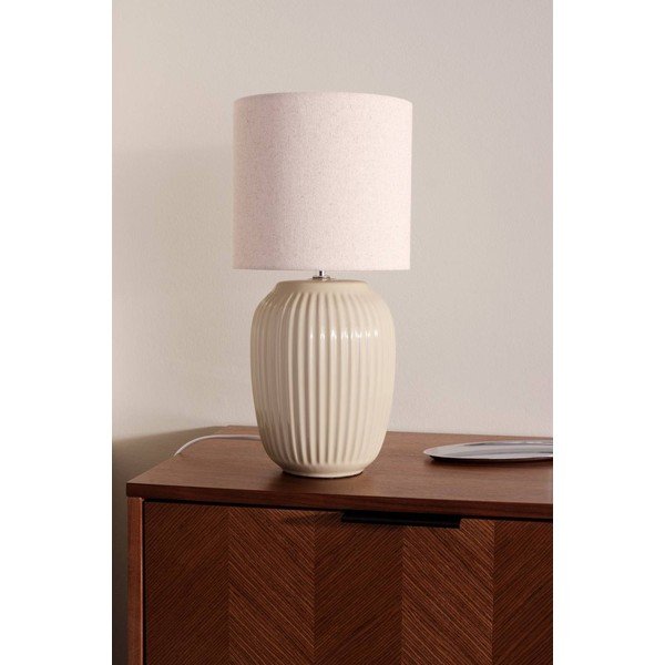 Bēša keramikas galda lampa (augstums 41,5 cm) Karlsson – Jotex-image-2