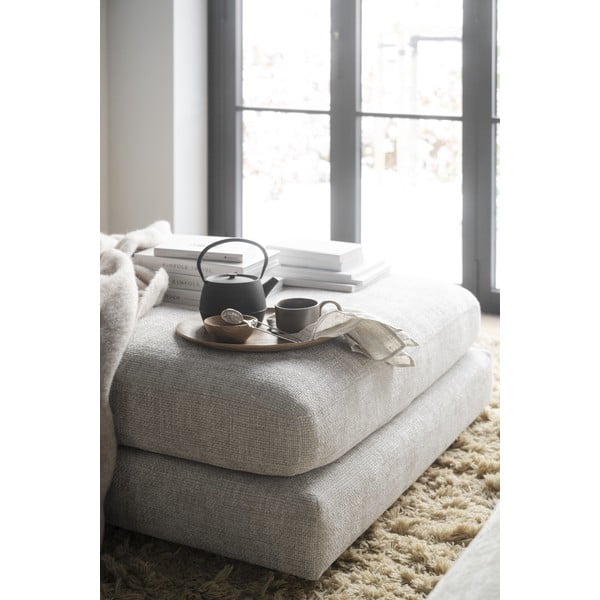 Krēmkrāsas kāju soliņš Duncan – Rowico-image-4