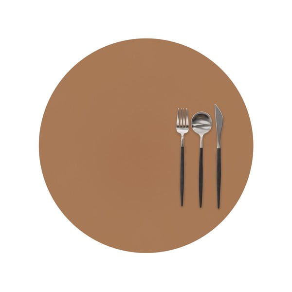 Galda paliktnis no ādas imitācijas ø 38 cm Togo – ZicZac-image-1