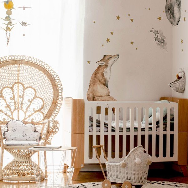 Sienas uzlīme ar lapsu Dekornik Mr. Fox-image-1