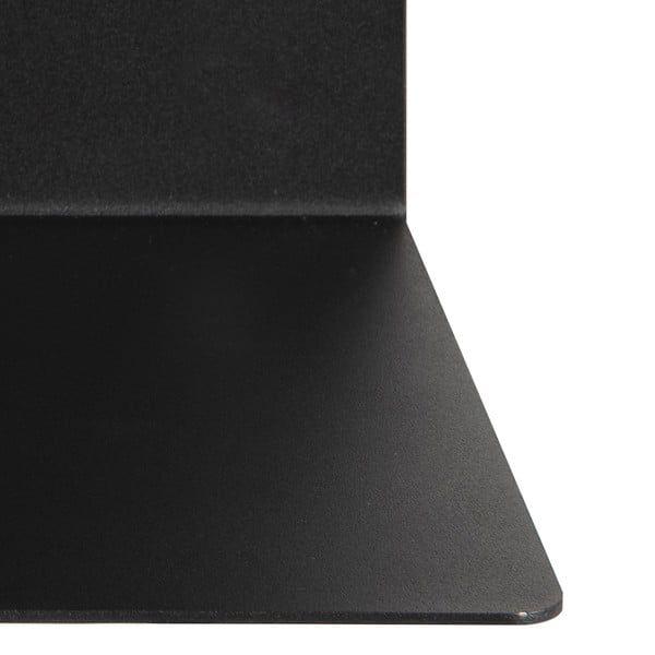 Melns dubults sienas plaukts no metāla Actona Joliet, platums 35 cm-image-4