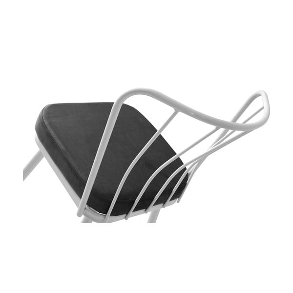 Balti/melni metāla pusdienu krēsli (2 gab.) Yildiz – Kalune Design-image-4