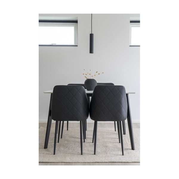 Melna piekaramā lampa ø 6 cm Paris – House Nordic-image-3