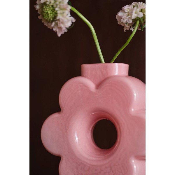 Rozā vāze (augstums 22 cm) Blomstra – Jotex-image-1