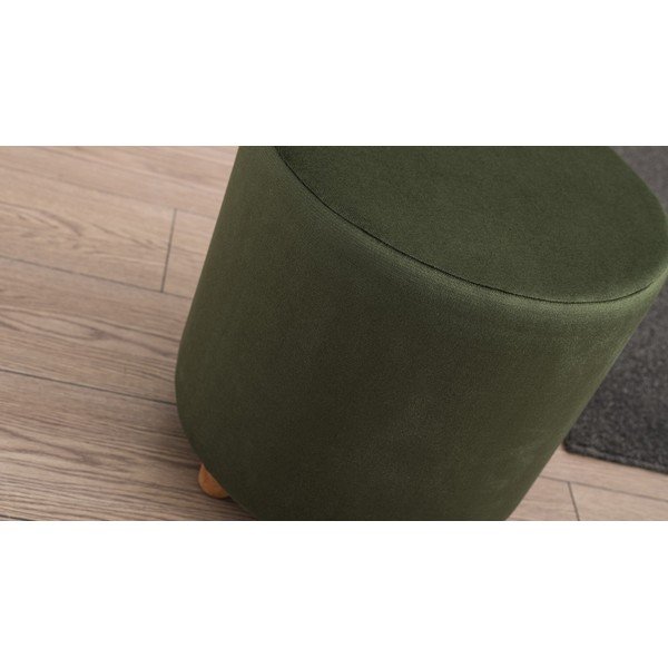 Tumši zaļš pufs Begon – Balcab Home-image-3