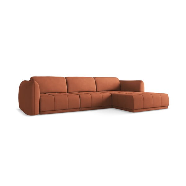 Oranžs stūra dīvāns (ar labo stūri) Hoku – Makamii-image-3