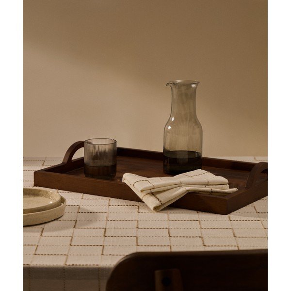 Koka paplāte 36x51 cm Rommu – Kave Home-image-1