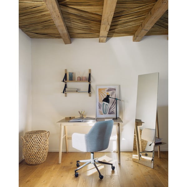 Gaiši pelēks biroja krēsls Kave Home Madina-image-1