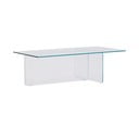 Stikla žurnālgaldiņš 60x120 cm Zaren – Kave Home