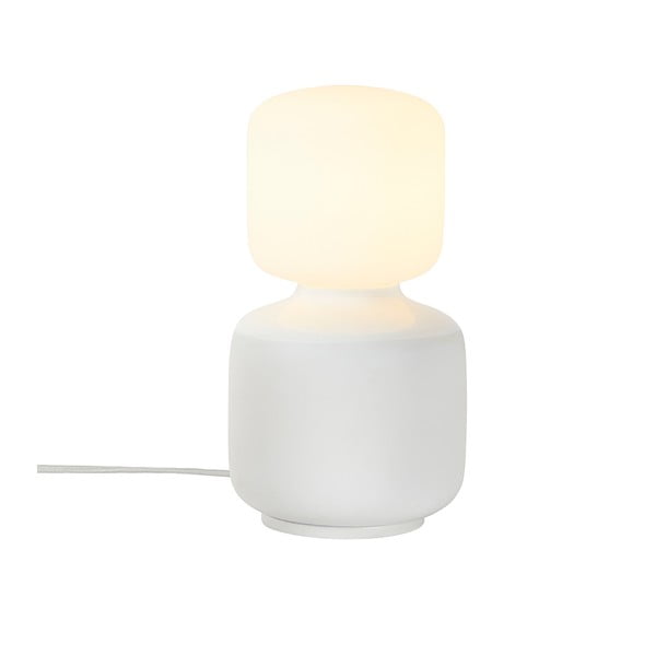 Balta galda lampa ar regulējamu spilgtumu (augstums 28 cm) Reflection – tala