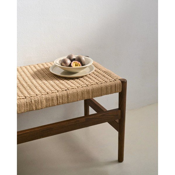 Brūns/dabīga toņa sols Zaide – Kave Home-image-2