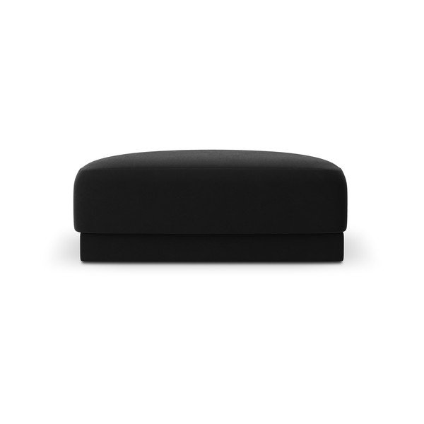 Melns samta pufs Miley  – Micadoni Home-image-1