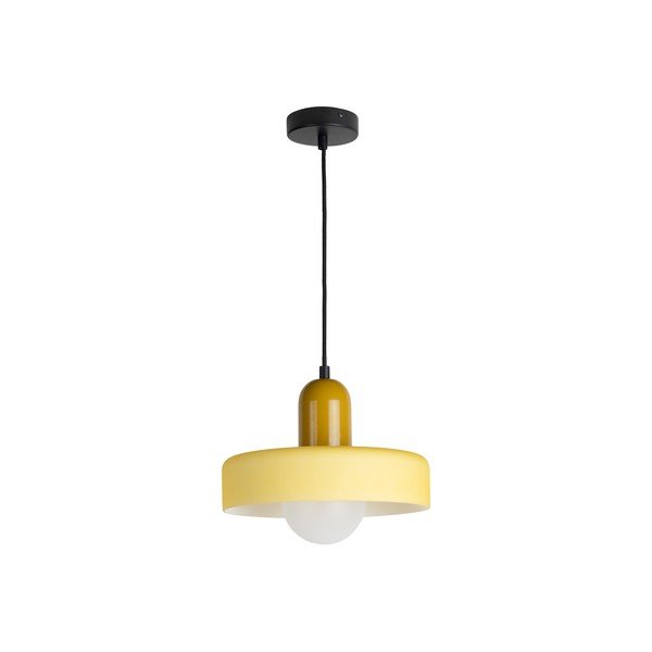 Dzeltena piekaramā lampa ø 25 cm Opaco Grato – Leitmotiv