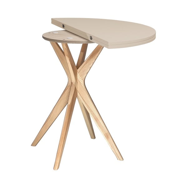 Apaļš izvelkams ēdamgalds 45x90 cm Jubi – Ragaba-image-3