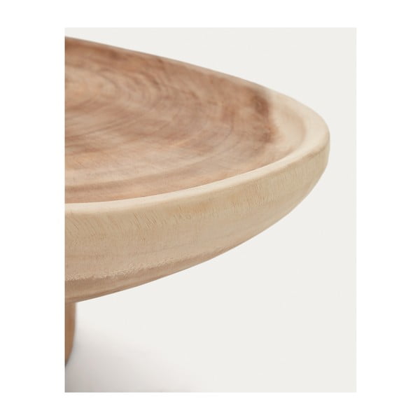 Dabīga toņa mungura masīvkoka žurnālgaldiņš 50x90 cm Mosi – Kave Home-image-3