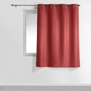 Sarkans aizkars 140x180 cm Essentiel – douceur d'intérieur