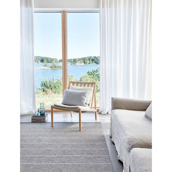 Pelēks iekštelpu un āra paklājs 60x85 cm Belle Concrete – Pappelina-image-2