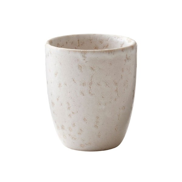 Krēmkrāsas keramikas espresso tasīte Bitz Basics Matte Cream, 100 ml