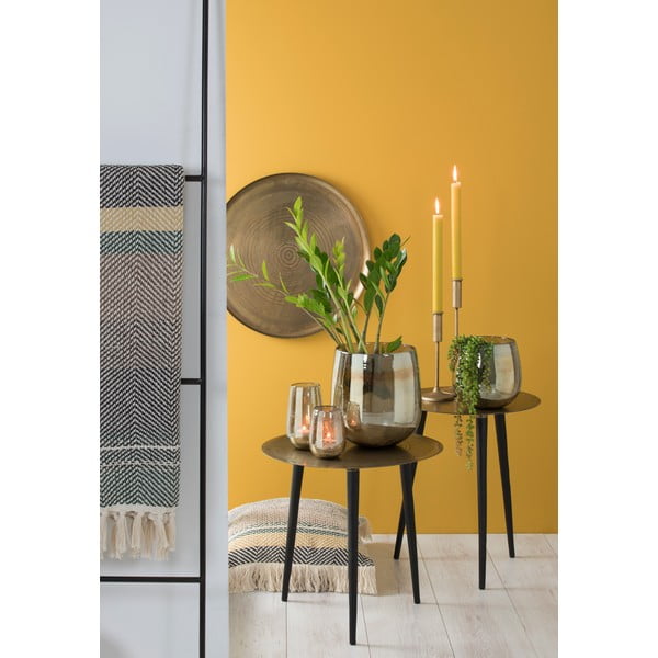 Melnas metāla dekoratīvās kāpnes Siem – Light & Living-image-3