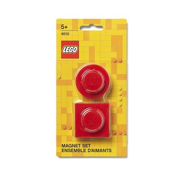 2 sarkano LEGO® magnētu komplekts-image-1