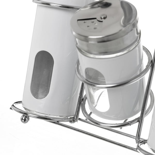 Etiķa un eļļas trauku komplekts (4 gab.) ar statīvu – Casa Selección-image-2